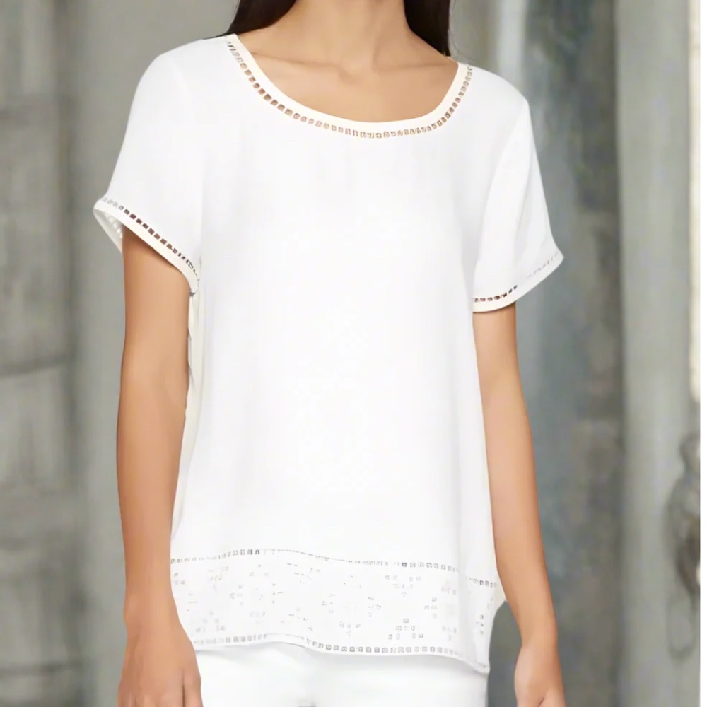 Joie - Kadence Short Sleeve Crew Neck Top